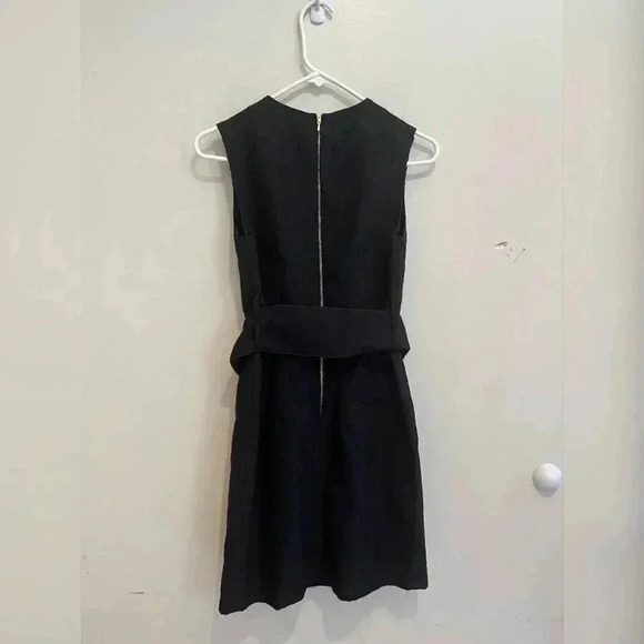 Golden Goose Black A Line Dress With Belt - Picture 7 of 7